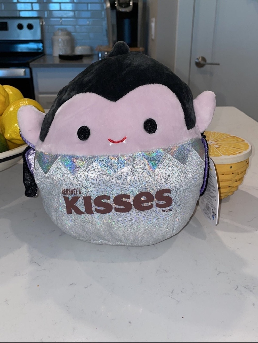 NWT Squishmallows 2022 Waylee 8" Hersheys Kisses Vampire Plush